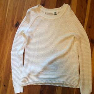 White stylish sweater